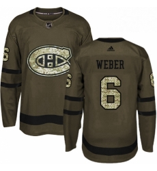 Mens Adidas Montreal Canadiens 6 Shea Weber Premier Green Salute to Service NHL Jersey Mens Adidas Montreal Canadiens 6 Shea Weber Premier Green Salute to Service NHL Jersey