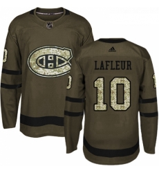 Youth Adidas Montreal Canadiens 10 Guy Lafleur Premier Green Salute to Service NHL Jersey Youth Adidas Montreal Canadiens 10 Guy Lafleur Premier Green Salute to Service NHL Jersey