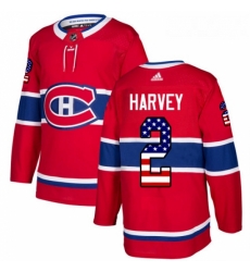 Youth Adidas Montreal Canadiens 2 Doug Harvey Authentic Red USA Flag Fashion NHL Jersey Youth Adidas Montreal Canadiens 2 Doug Harvey Authentic Red USA Flag Fashion NHL Jersey