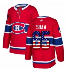 Youth Adidas Montreal Canadiens 65 Andrew Shaw Authentic Red USA Flag Fashion NHL Jersey Youth Adidas Montreal Canadiens 65 Andrew Shaw Authentic Red USA Flag Fashion NHL Jersey