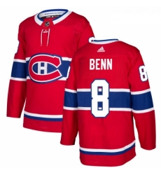 Youth Adidas Montreal Canadiens 8 Jordie Benn Authentic Red Home NHL Jersey Youth Adidas Montreal Canadiens 8 Jordie Benn Authentic Red Home NHL Jersey