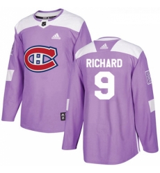 Youth Adidas Montreal Canadiens 9 Maurice Richard Authentic Purple Fights Cancer Practice NHL Jersey Youth Adidas Montreal Canadiens 9 Maurice Richard Authentic Purple Fights Cancer Practice NHL Jersey