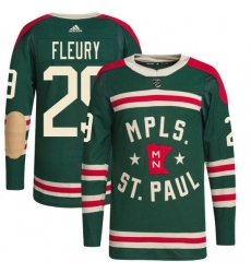 Men Minnesota Wild 29 Marc Andre Fleury Green Stitched Jersey Men Minnesota Wild 29 Marc Andre Fleury Green Stitched Jersey