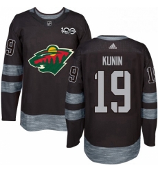Mens Adidas Minnesota Wild 19 Luke Kunin Authentic Black 1917 2017 100th Anniversary NHL Jersey Mens Adidas Minnesota Wild 19 Luke Kunin Authentic Black 1917 2017 100th Anniversary NHL Jersey
