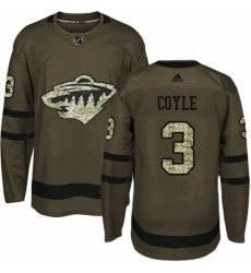 Mens Adidas Minnesota Wild 3 Charlie Coyle Premier Green Salute to Service NHL Jersey Mens Adidas Minnesota Wild 3 Charlie Coyle Premier Green Salute to Service NHL Jersey