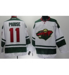 Minnesota Wild 11 Zach Parise White NHL Jerseys New Minnesota Wild 11 Zach Parise White NHL Jerseys New