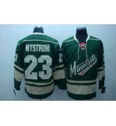 Minnesota Wild 23 Nystrom Green Jerseys Minnesota Wild 23 Nystrom Green Jerseys