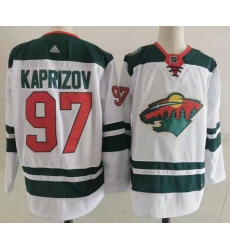 Wild 97 Kirill Kaprizov White Adidas Jersey Wild 97 Kirill Kaprizov White Adidas Jersey
