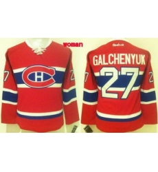 Women Montreal Canadiens #27 Alex Galchenyuk Red Home Stitched NHL Jersey1 Women Montreal Canadiens #27 Alex Galchenyuk Red Home Stitched NHL Jersey1