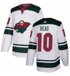 Youth Adidas Minnesota Wild 10 Matt Read Authentic White Away NHL Jersey Youth Adidas Minnesota Wild 10 Matt Read Authentic White Away NHL Jersey