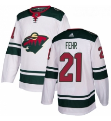 Youth Adidas Minnesota Wild 21 Eric Fehr Authentic White Away NHL Jersey Youth Adidas Minnesota Wild 21 Eric Fehr Authentic White Away NHL Jersey
