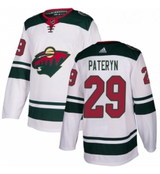 Youth Adidas Minnesota Wild 29 Greg Pateryn Authentic White Away NHL Jersey Youth Adidas Minnesota Wild 29 Greg Pateryn Authentic White Away NHL Jersey