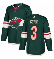 Youth Adidas Minnesota Wild 3 Charlie Coyle Premier Green Home NHL Jersey Youth Adidas Minnesota Wild 3 Charlie Coyle Premier Green Home NHL Jersey