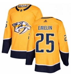 Mens Adidas Nashville Predators 25 Alexei Emelin Premier Gold Home NHL Jersey Mens Adidas Nashville Predators 25 Alexei Emelin Premier Gold Home NHL Jersey