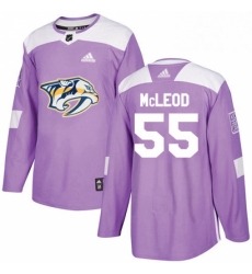 Mens Adidas Nashville Predators 55 Cody McLeod Authentic Purple Fights Cancer Practice NHL Jersey Mens Adidas Nashville Predators 55 Cody McLeod Authentic Purple Fights Cancer Practice NHL Jersey