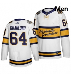 Predators 64 Mikael Granlund White 2020 Winter Classic Adidas Jersey Predators 64 Mikael Granlund White 2020 Winter Classic Adidas Jersey
