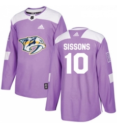 Youth Adidas Nashville Predators 10 Colton Sissons Authentic Purple Fights Cancer Practice NHL Jersey Youth Adidas Nashville Predators 10 Colton Sissons Authentic Purple Fights Cancer Practice NHL Jersey
