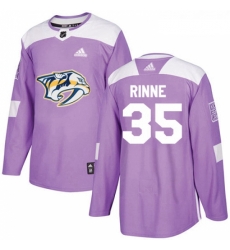 Youth Adidas Nashville Predators 35 Pekka Rinne Authentic Purple Fights Cancer Practice NHL Jersey Youth Adidas Nashville Predators 35 Pekka Rinne Authentic Purple Fights Cancer Practice NHL Jersey