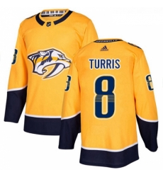 Youth Adidas Nashville Predators 8 Kyle Turris Authentic Gold Home NHL Jersey Youth Adidas Nashville Predators 8 Kyle Turris Authentic Gold Home NHL Jersey
