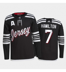 Men New Jersey Devils 7 Dougie Hamilton 2021 2022 Black Stitched Jersey Men New Jersey Devils 7 Dougie Hamilton 2021 2022 Black Stitched Jersey