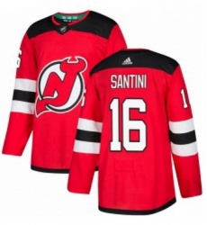Mens Adidas New Jersey Devils 16 Steve Santini Authentic Red Home NHL Jersey Mens Adidas New Jersey Devils 16 Steve Santini Authentic Red Home NHL Jersey