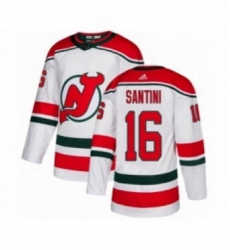 Mens Adidas New Jersey Devils 16 Steve Santini Premier White Alternate NHL Jersey Mens Adidas New Jersey Devils 16 Steve Santini Premier White Alternate NHL Jersey