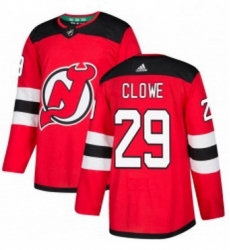 Mens Adidas New Jersey Devils 29 Ryane Clowe Authentic Red Home NHL Jersey Mens Adidas New Jersey Devils 29 Ryane Clowe Authentic Red Home NHL Jersey