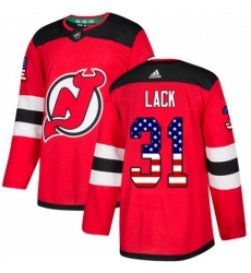 Mens Adidas New Jersey Devils 31 Eddie Lack Authentic Red USA Flag Fashion NHL Jersey Mens Adidas New Jersey Devils 31 Eddie Lack Authentic Red USA Flag Fashion NHL Jersey