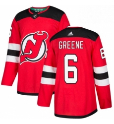 Mens Adidas New Jersey Devils 6 Andy Greene Authentic Red Home NHL Jersey Mens Adidas New Jersey Devils 6 Andy Greene Authentic Red Home NHL Jersey
