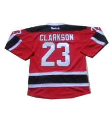 NHL Jerseys New Jersey Devils #23 Clarkson red-black Jerseys NHL Jerseys New Jersey Devils #23 Clarkson red-black Jerseys