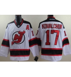 New Jersey Devils 17 IIlya Kovalchuk White NHL Jerseys New Jersey Devils 17 IIlya Kovalchuk White NHL Jerseys