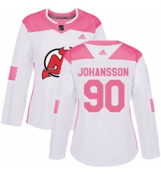 Womens Adidas New Jersey Devils 90 Marcus Johansson Authentic WhitePink Fashion NHL Jersey Womens Adidas New Jersey Devils 90 Marcus Johansson Authentic WhitePink Fashion NHL Jersey