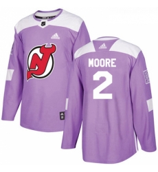 Youth Adidas New Jersey Devils 2 John Moore Authentic Purple Fights Cancer Practice NHL Jersey Youth Adidas New Jersey Devils 2 John Moore Authentic Purple Fights Cancer Practice NHL Jersey