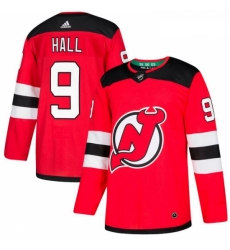 Youth Adidas New Jersey Devils 9 Taylor Hall Authentic Red Home NHL Jersey Youth Adidas New Jersey Devils 9 Taylor Hall Authentic Red Home NHL Jersey
