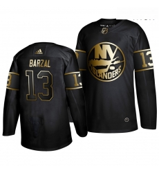 Islanders 13 Mathew Barzal Black Gold Adidas Jersey Islanders 13 Mathew Barzal Black Gold Adidas Jersey