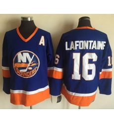 Islanders #16 Pat LaFontaine Baby Blue CCM Throwback Stitched NHL Jersey Islanders #16 Pat LaFontaine Baby Blue CCM Throwback Stitched NHL Jersey