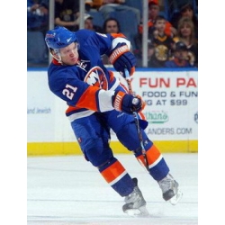 New York Islanders #21 Kyle Okposo blue jersey