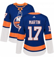 Womens Adidas New York Islanders 17 Matt Martin Premier Royal Blue Home NHL Jersey Womens Adidas New York Islanders 17 Matt Martin Premier Royal Blue Home NHL Jersey