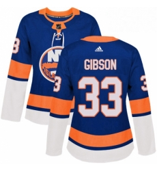 Womens Adidas New York Islanders 33 Christopher Gibson Premier Royal Blue Home NHL Jersey Womens Adidas New York Islanders 33 Christopher Gibson Premier Royal Blue Home NHL Jersey