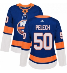 Womens Adidas New York Islanders 50 Adam Pelech Authentic Royal Blue Home NHL Jersey Womens Adidas New York Islanders 50 Adam Pelech Authentic Royal Blue Home NHL Jersey