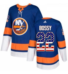 Youth Adidas New York Islanders 22 Mike Bossy Authentic Royal Blue USA Flag Fashion NHL Jersey Youth Adidas New York Islanders 22 Mike Bossy Authentic Royal Blue USA Flag Fashion NHL Jersey