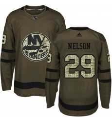 Youth Adidas New York Islanders 29 Brock Nelson Authentic Green Salute to Service NHL Jersey Youth Adidas New York Islanders 29 Brock Nelson Authentic Green Salute to Service NHL Jersey
