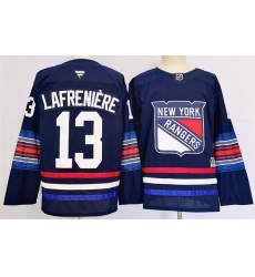 Men New York Rangers 13 Alexis LafreniereNavy 2024 25 Stitched Jersey Men New York Rangers 13 Alexis LafreniereNavy 2024 25 Stitched Jersey
