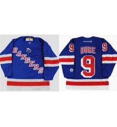 Men New York Rangers 9 Pavel Bure Blue Stitched Jersey Men New York Rangers 9 Pavel Bure Blue Stitched Jersey