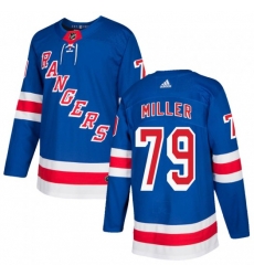 Men New York Rangers KAndre Miller Adidas Authentic Royal Blue Stitched NHL Jersey Men New York Rangers KAndre Miller Adidas Authentic Royal Blue Stitched NHL Jersey