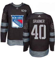 Mens Adidas New York Rangers 40 Michael Grabner Premier Black 1917 2017 100th Anniversary NHL Jersey Mens Adidas New York Rangers 40 Michael Grabner Premier Black 1917 2017 100th Anniversary NHL Jersey