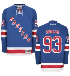Mens Mika Zibanejad New York Rangers #93 Authentic Royal Blue Home Reebok Jersey Mens Mika Zibanejad New York Rangers #93 Authentic Royal Blue Home Reebok Jersey