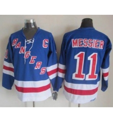 New York Rangers #11 Mark Messier Light Blue CCM Throwback Stitched NHL Jersey New York Rangers #11 Mark Messier Light Blue CCM Throwback Stitched NHL Jersey