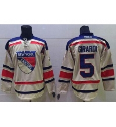 New York Rangers #5 Dan Girardi Cream 2012 Winter Classic Stitched NHL Jersey New York Rangers #5 Dan Girardi Cream 2012 Winter Classic Stitched NHL Jersey