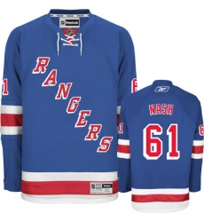 New York Rangers #61 Rick Nash Blue NHL Jersey New York Rangers #61 Rick Nash Blue NHL Jersey